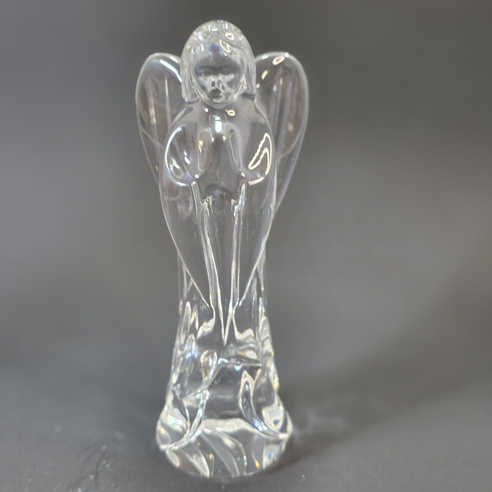 Waterford Crystal Angel Praying Hands Christmas Nativity Collection Figurine